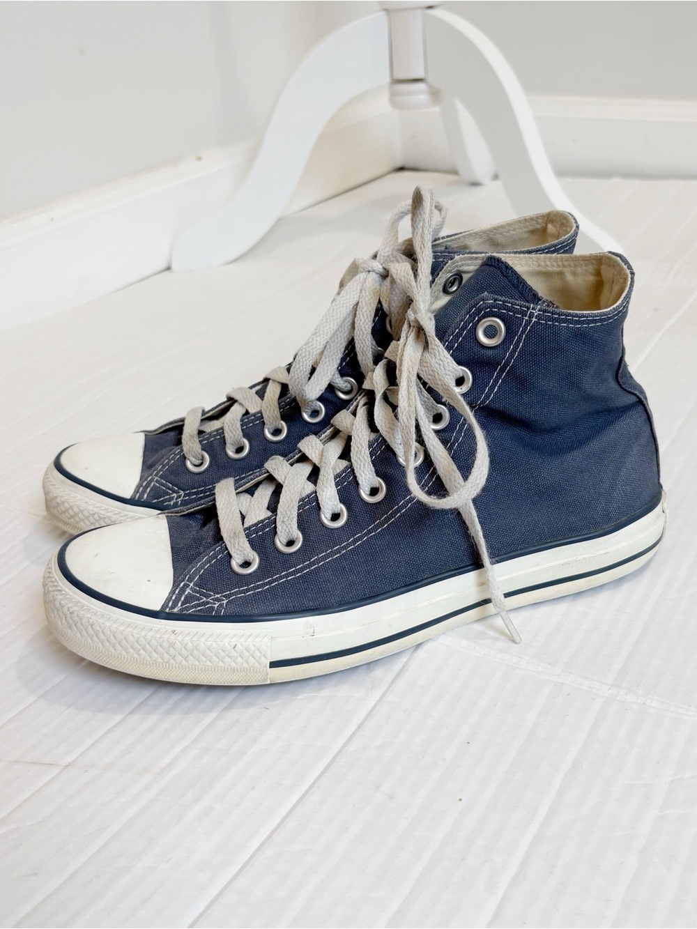 Converse Chuck Taylor All Star High-Top Sneakers Navy Blue Size M’s 6.5 W’s 8